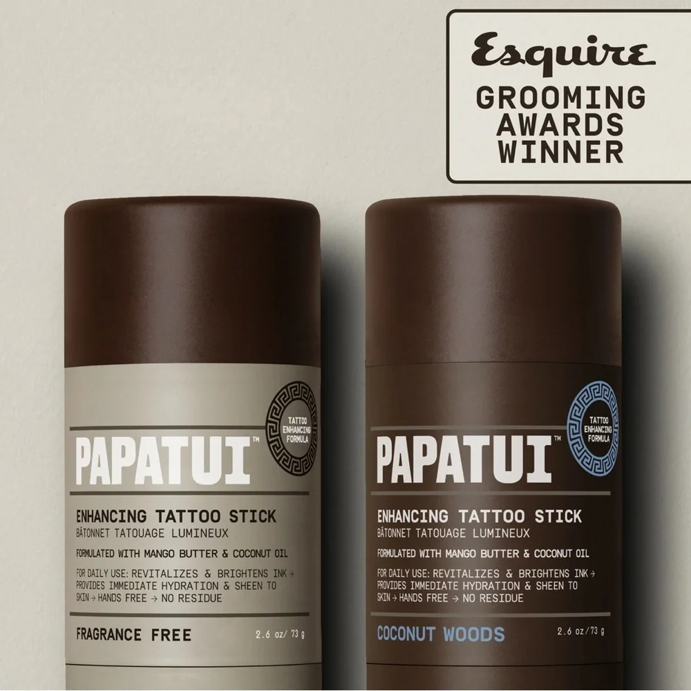 Papatui | Enhancing Tattoo Stick | Fragrance Free | Mango Butter & Coconut Oil 2